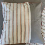 Taie d'oreiller SHELP finition avec biais contour 65 x 65 cm