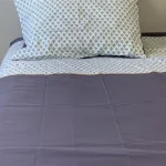 Housse de couette EasyHousse PALLAP finition avec biais 140 x 200 cm