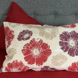 Taie d'oreiller finition Recto Verso POPPY 50 x 70 cm