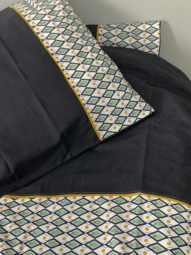 Housse de couette EasyHousse PALLAG finition avec biais 220 x 240 cm – Image 2