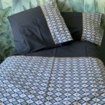 Housse de couette EasyHousse PALLAG finition avec biais 220 x 240 cm