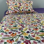 Housse de couette EasyHousse JART finition avec volant 200 x 200 cm